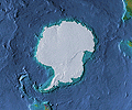 Antarctica and ocean floor