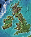 Vegetation map of the British Isles